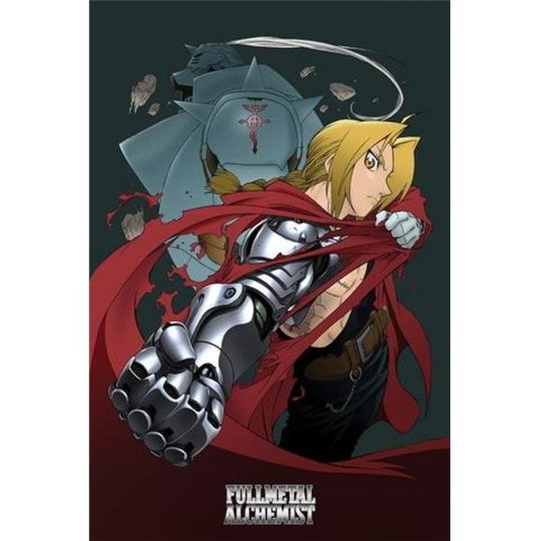 Poster Import Poster Import XPSMX5095 Fullmetal Alchemist Poster Print; 24 x 36 XPSMX5095